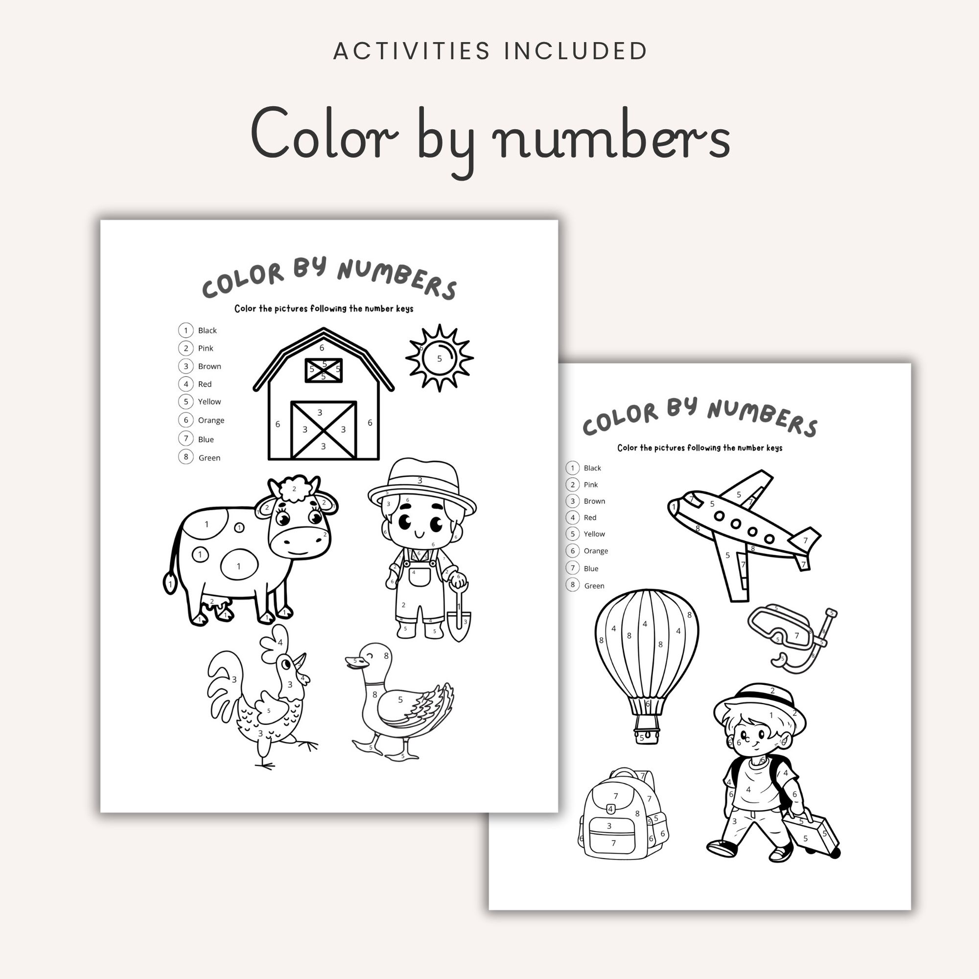 PreK Math Workbook