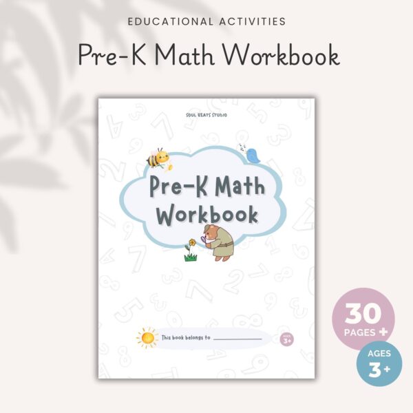 PreK Math Workbook