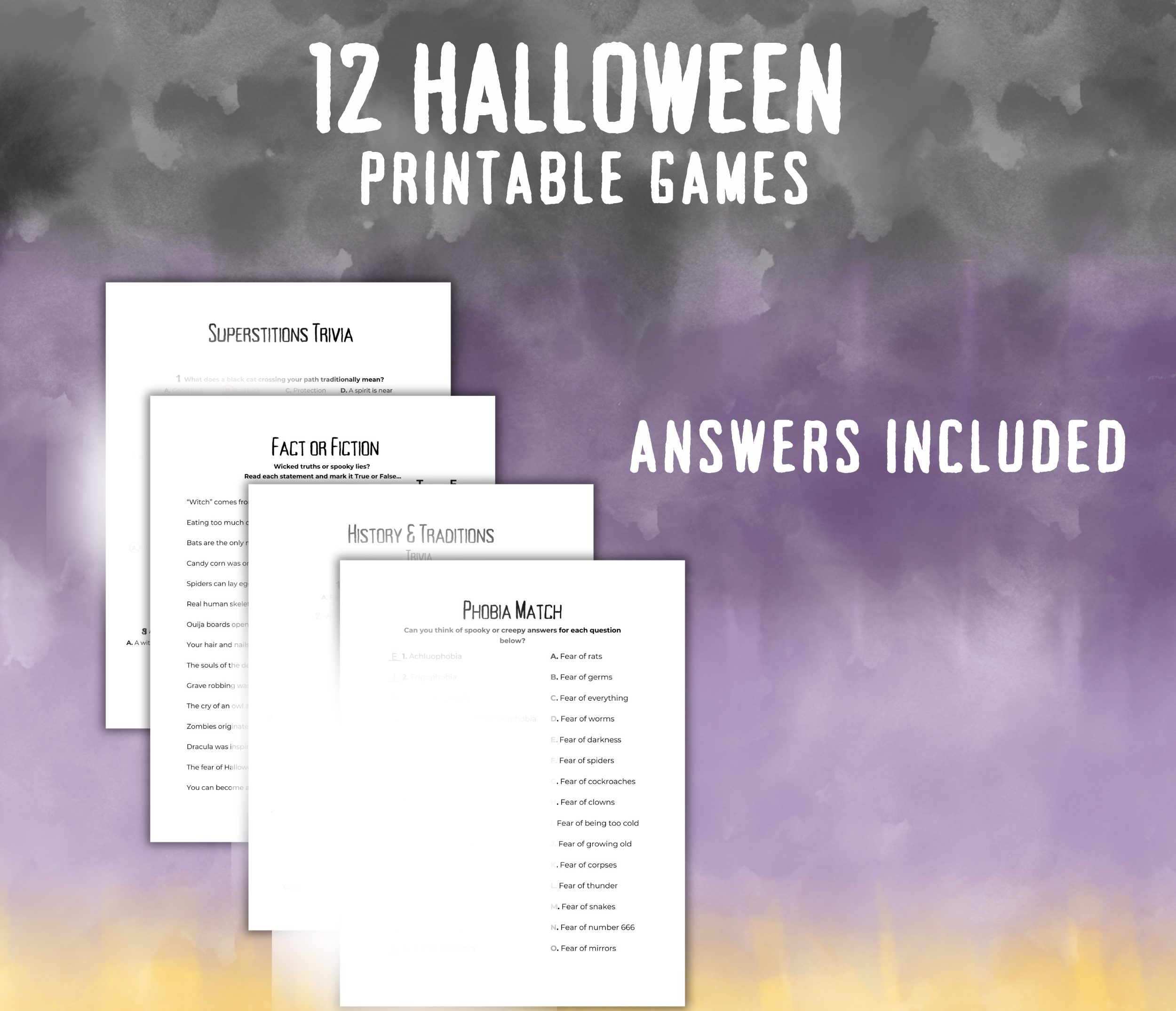 12 Halloween Games - Image 7