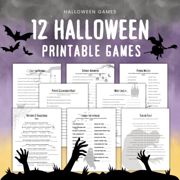 halloween games for adults