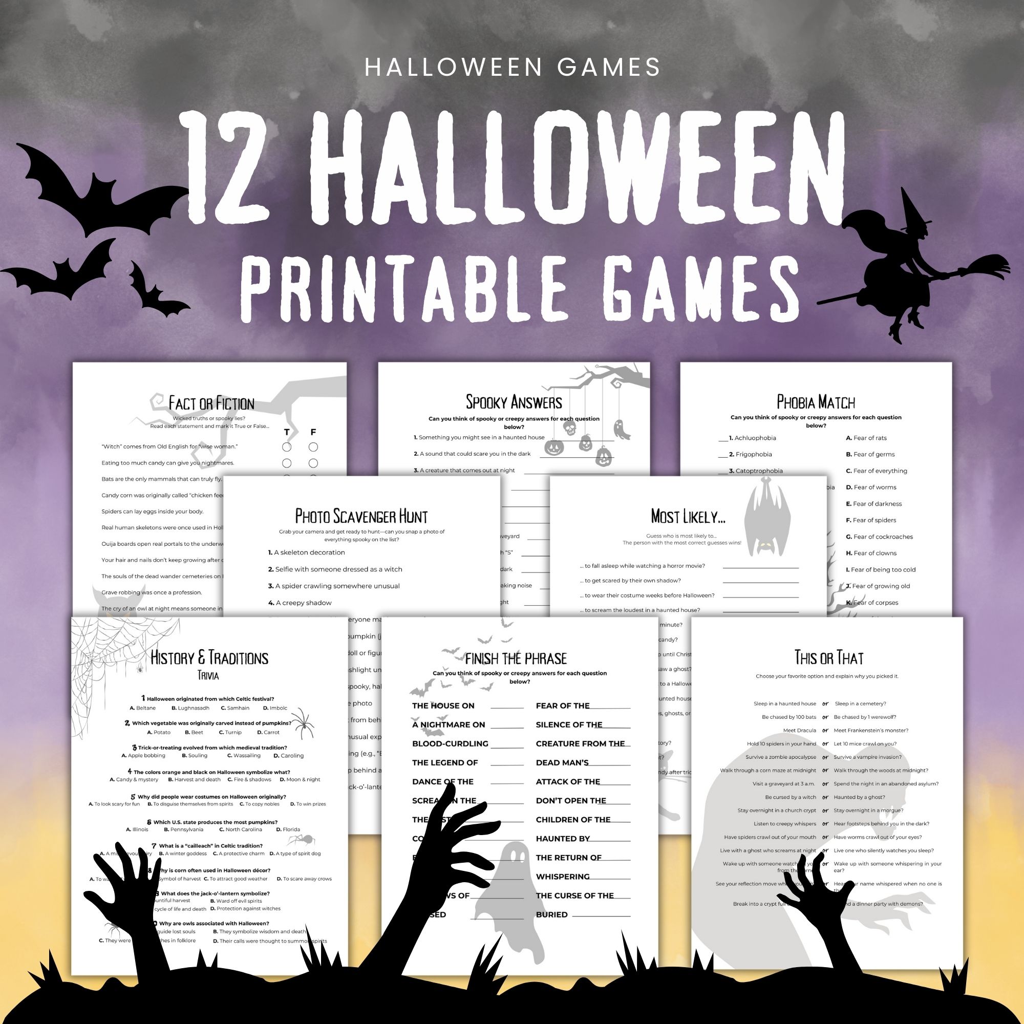 halloween games for adults